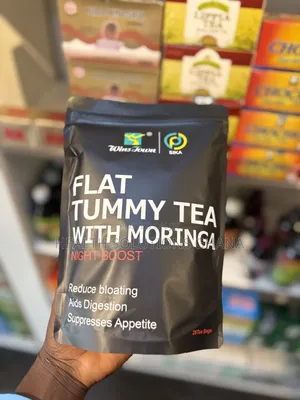 Flat Tummy Tea With Moringa for Digestion Wellness Support