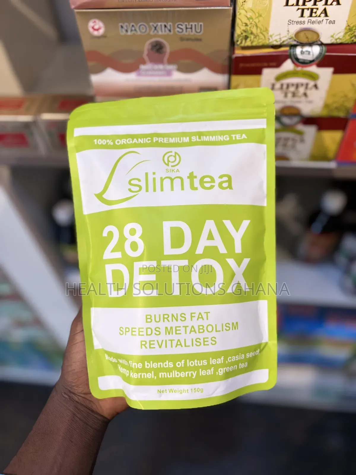 Slim Tea 28-Day Detox for Digestive Body Cleanse Support