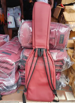 M.Sleev Leather Bass Guitar Bag