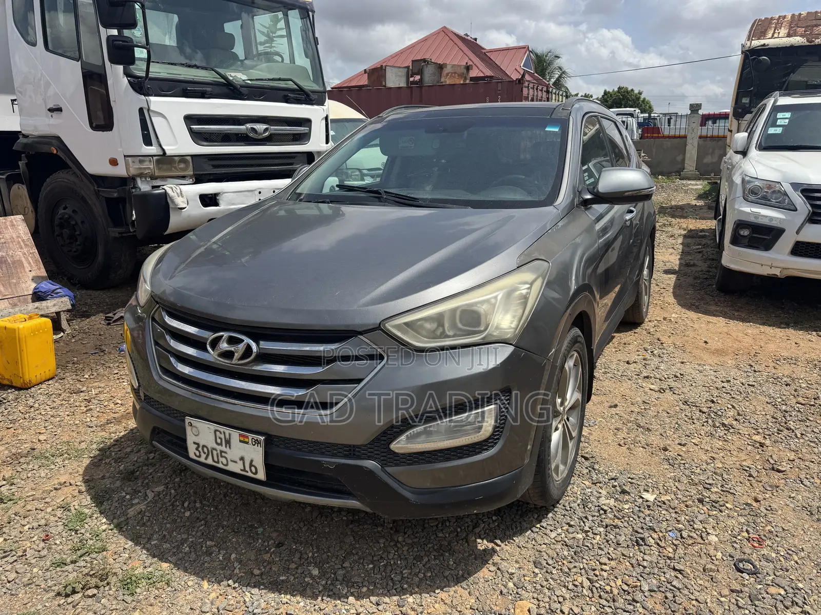 Hyundai Santa Fe 2016 Gray