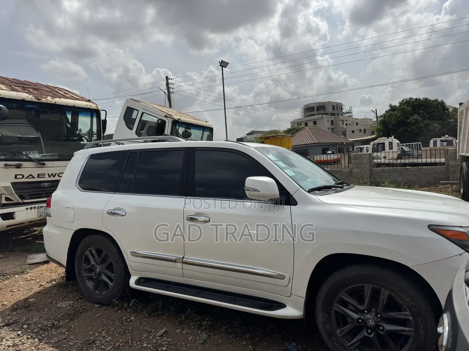 Lexus LX 2015 White