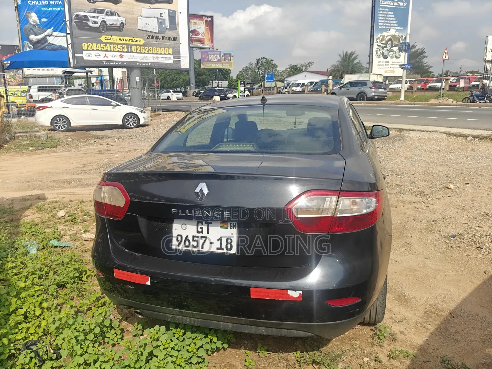 Renault Fluence 2018 Black