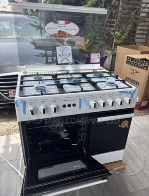 Mideatech 5 Burner Gas Cooker With Oven/Grill 60x90cm 36lmg5g030