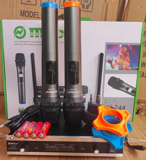 Omax Dh-744 Professional Wireless Microphone