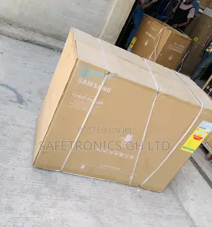 Secure New Samsung 281 Liters Grey Single-Door Chest Freezer