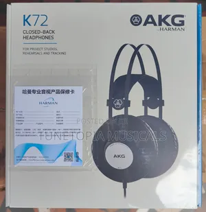 Akg Closed-Back Studio Headphones