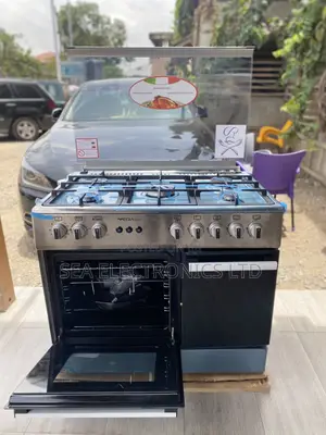 Fresh Mediatech 60x90 5 Burner Gas Cooker Oven and Grill