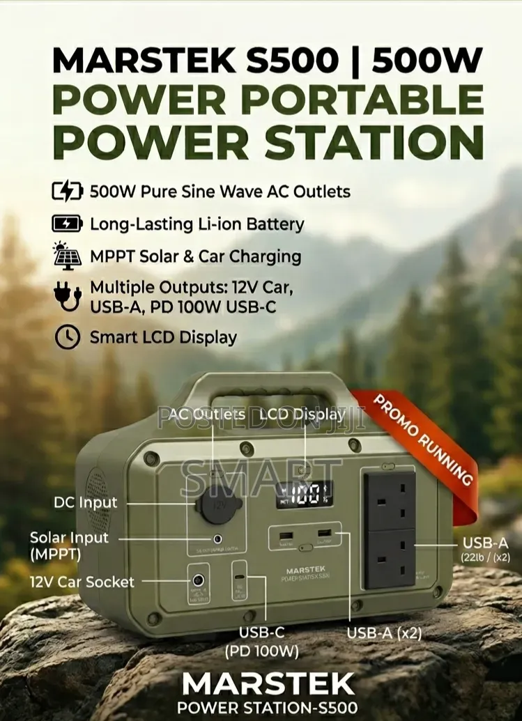 500w Marsek Power Storage