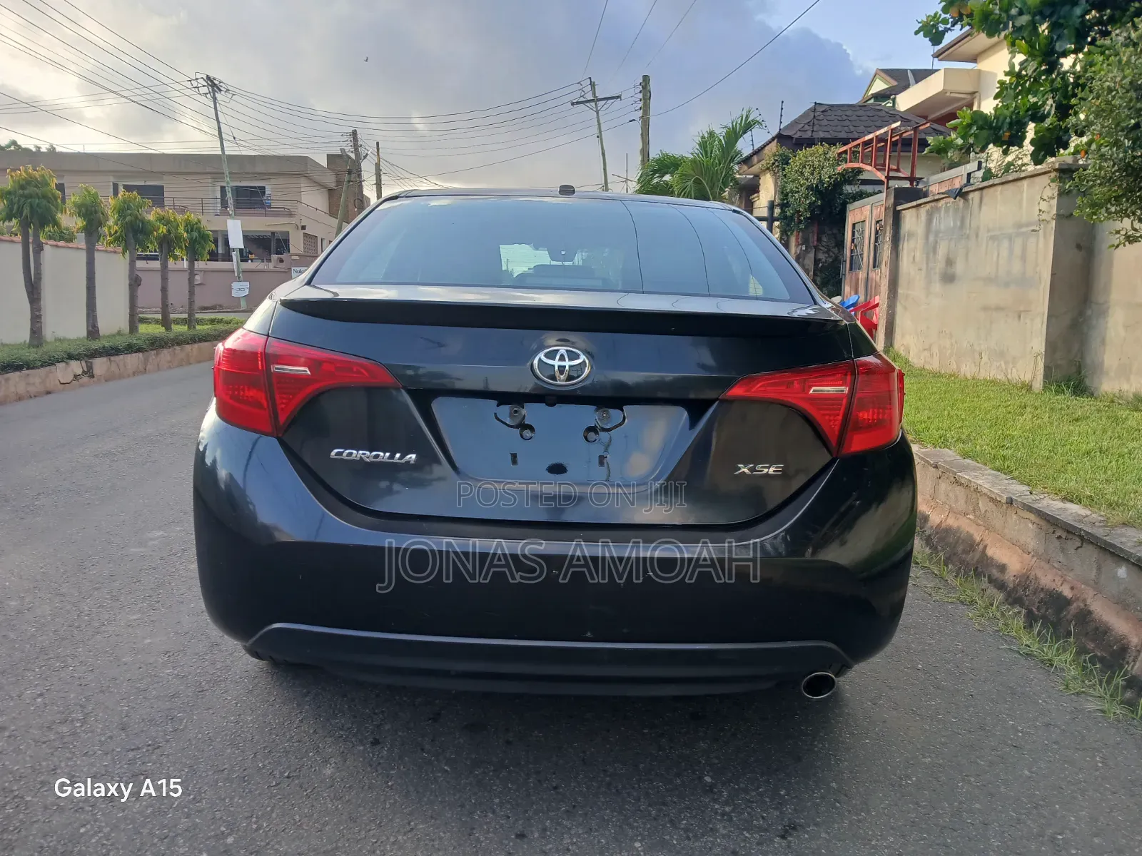Toyota Corolla XSE (1.8L 4cyl 2A) 2019 Black