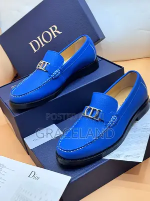This Is Original Christian Dior Pure Leather Loafers