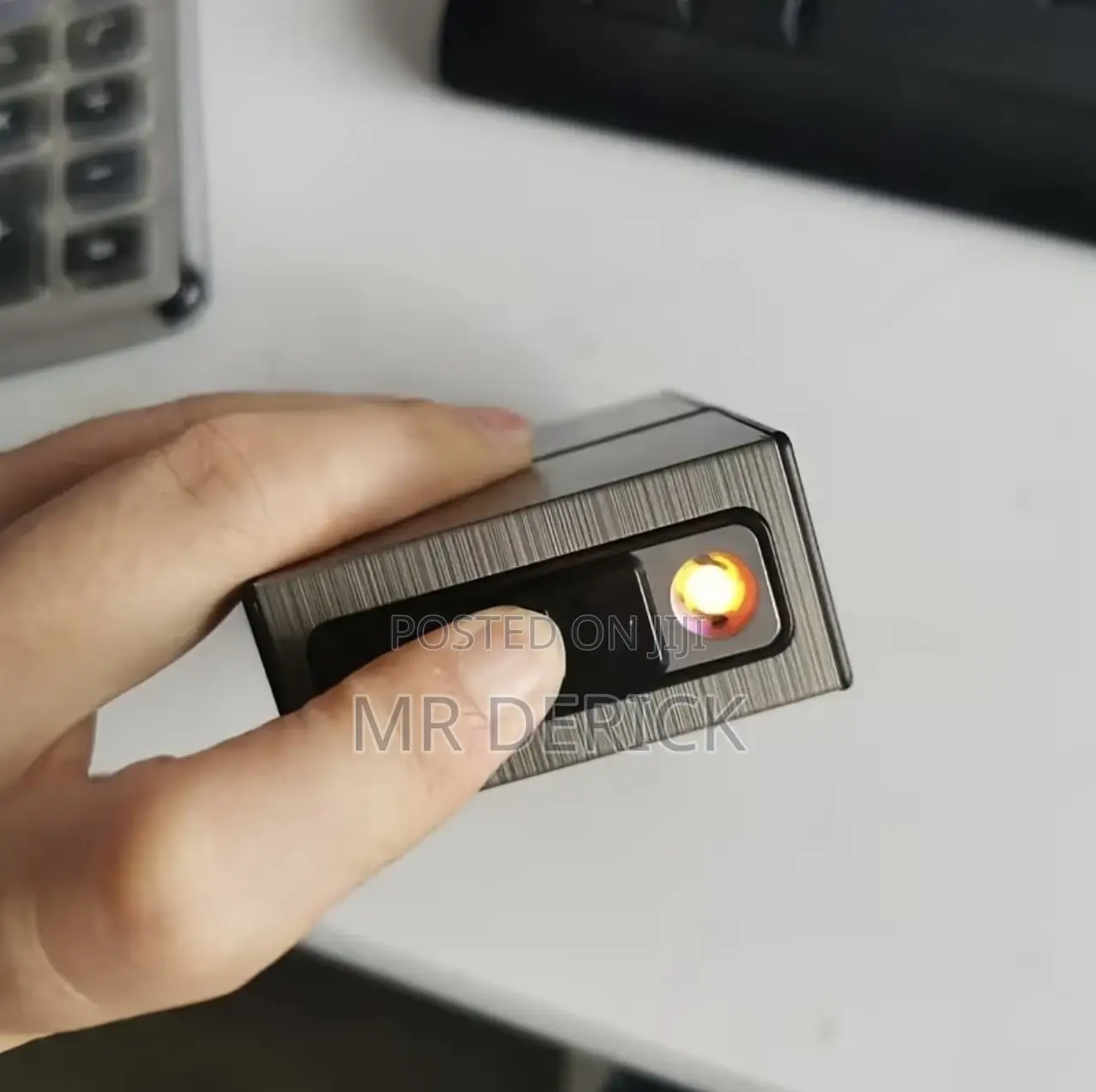 Usb Rechargeable Lighter Cigarette Case