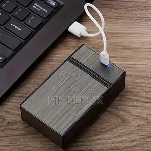 Usb Rechargeable Lighter Cigarette Case