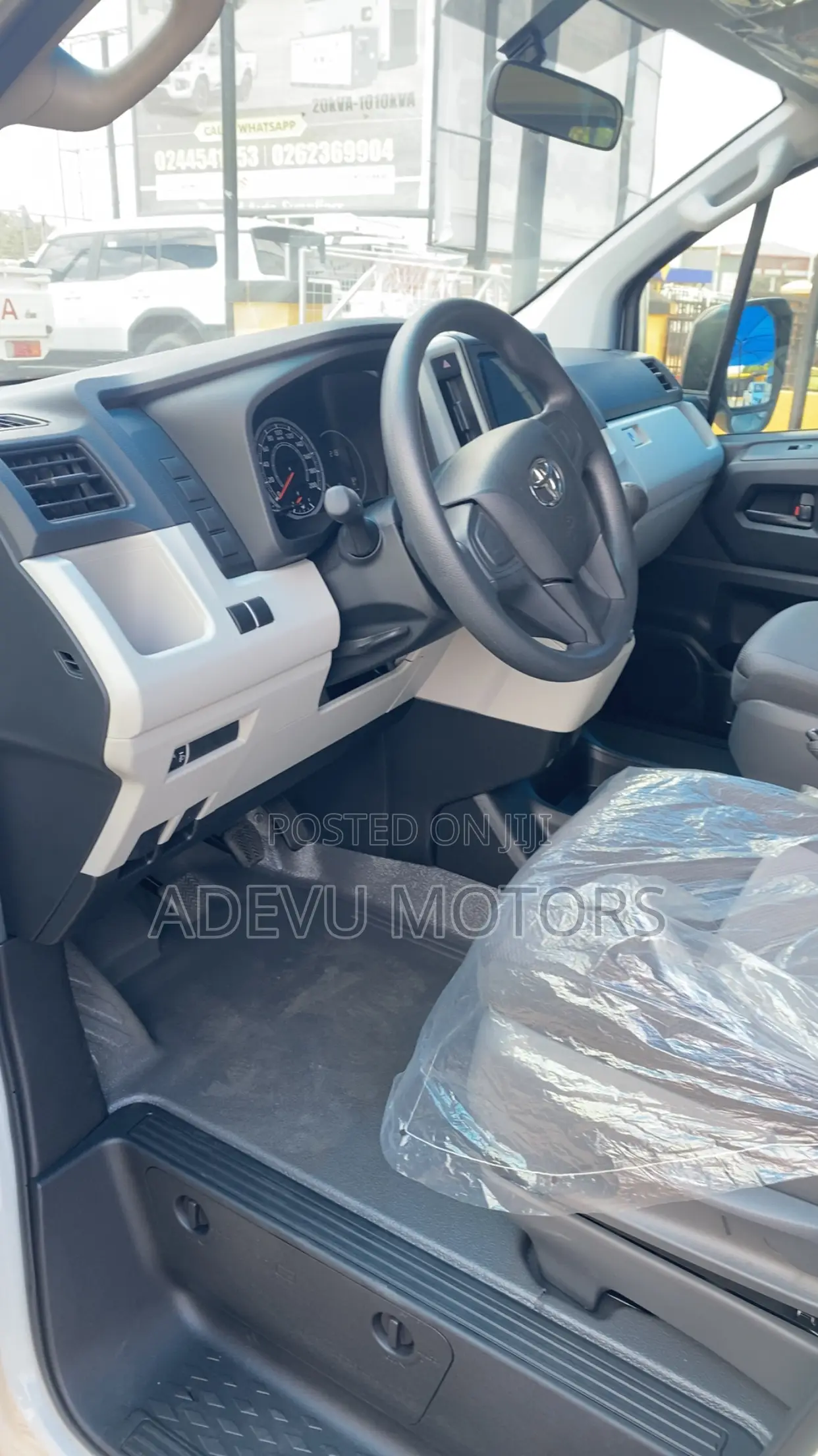 New Toyota HiAce 2025 White