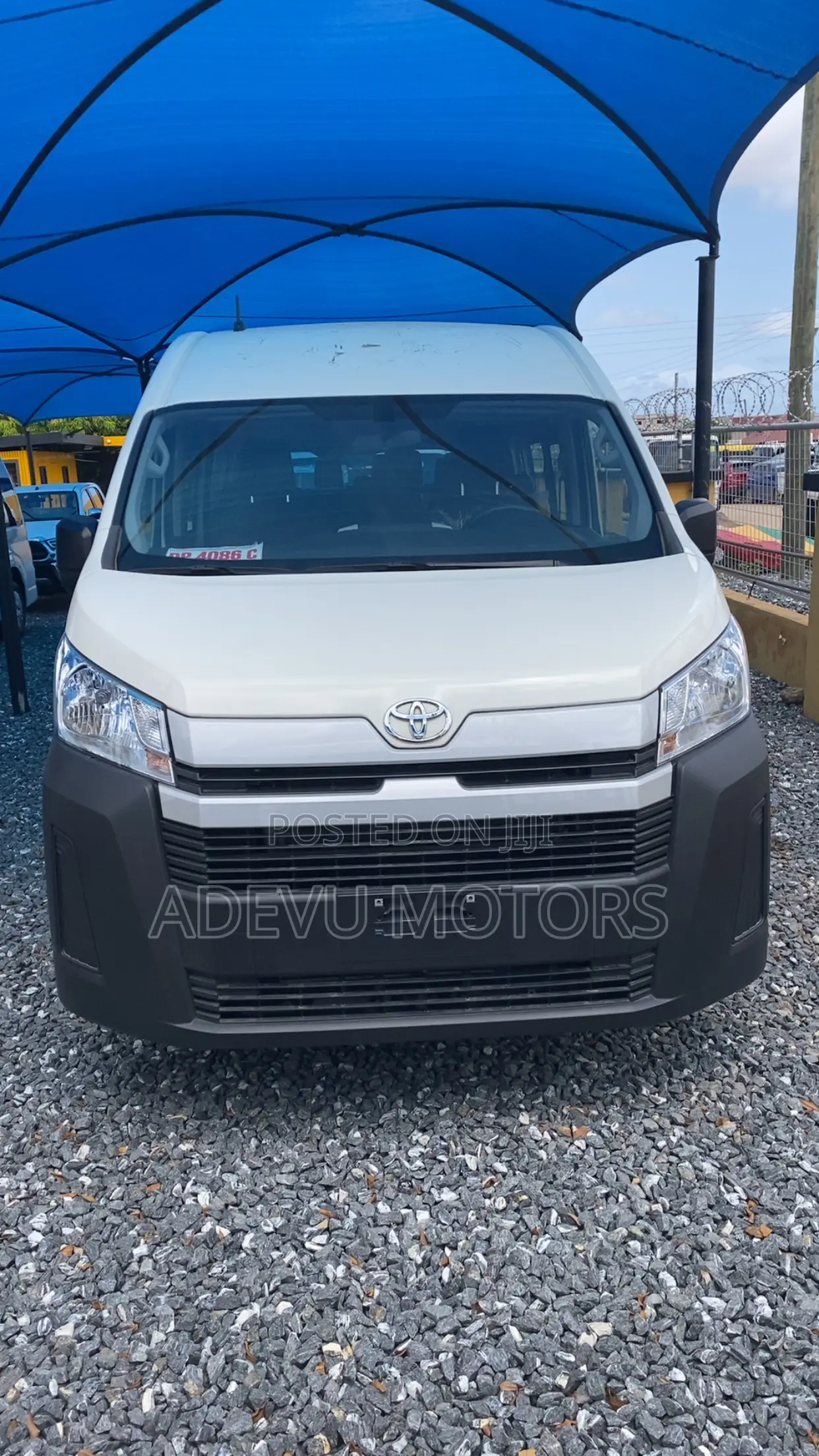 New Toyota HiAce 2025 White