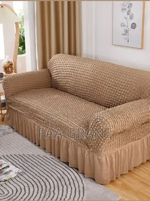 Heavy Duty Sofa Protection (Cotton Sofa Skirt Covers in Diff Colors