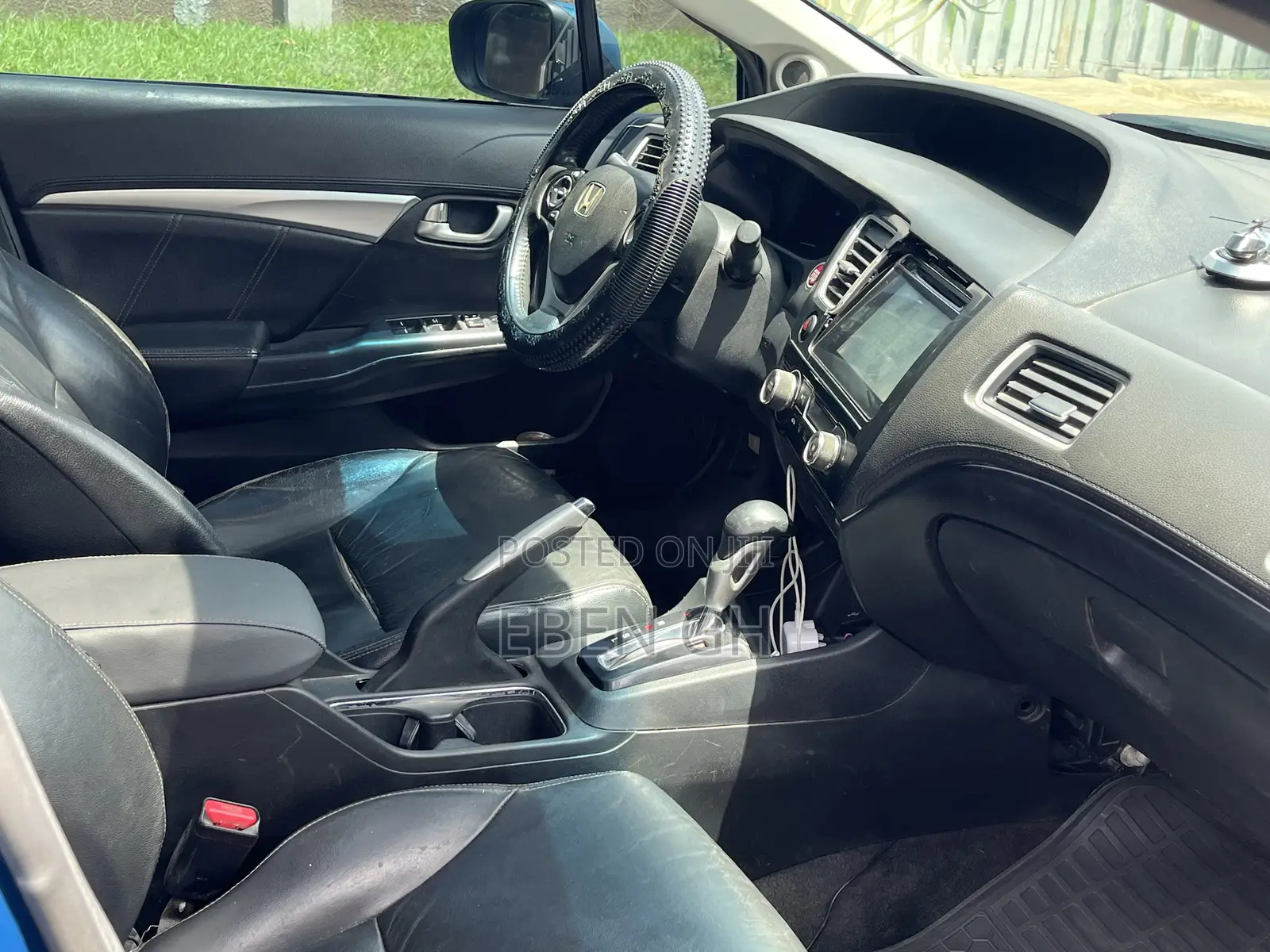 Honda Civic EX 4dr Sedan (1.8L 4cyl CVT) 2014 Blue