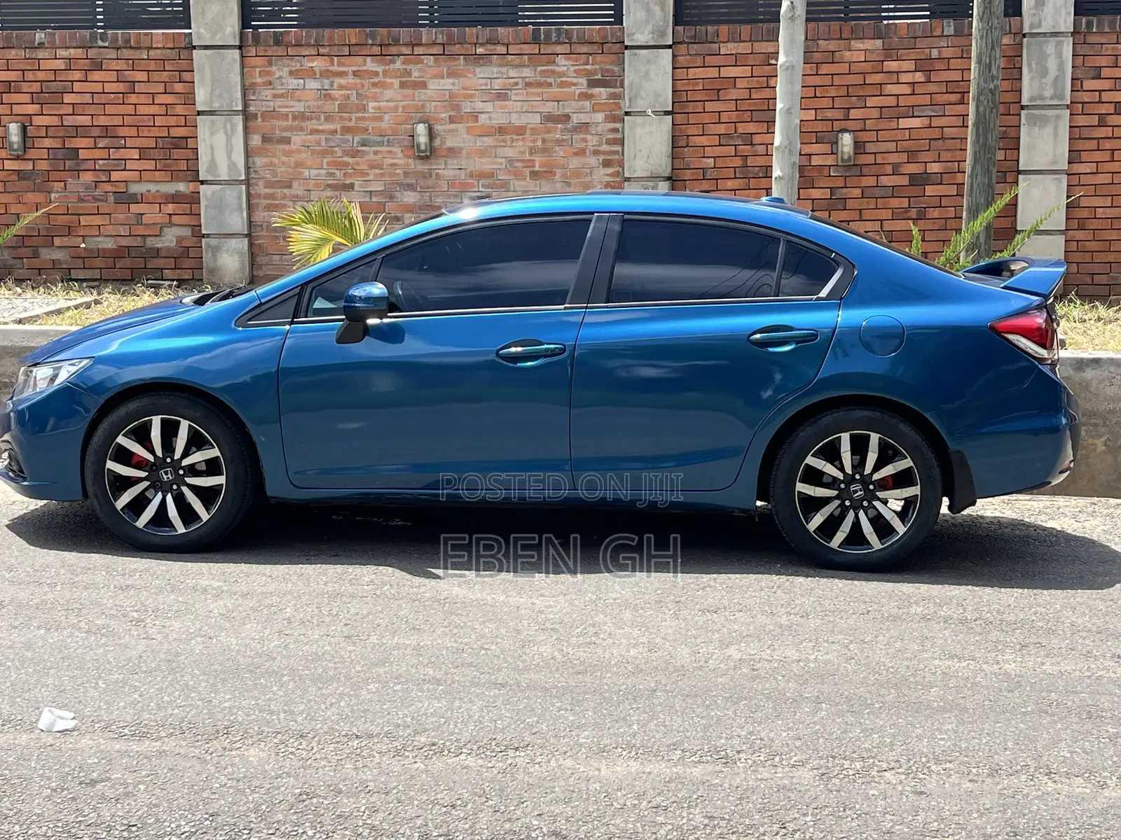 Honda Civic EX 4dr Sedan (1.8L 4cyl CVT) 2014 Blue