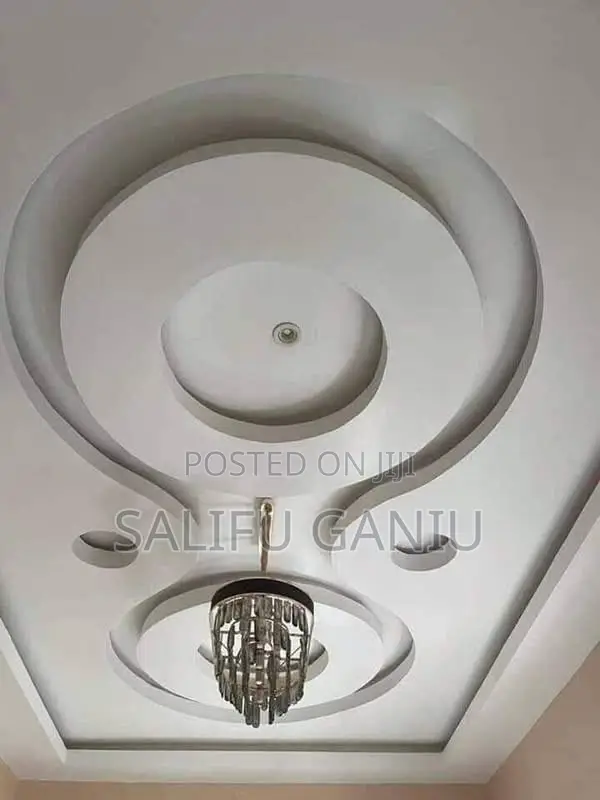 Only Fastened Ceiling Design