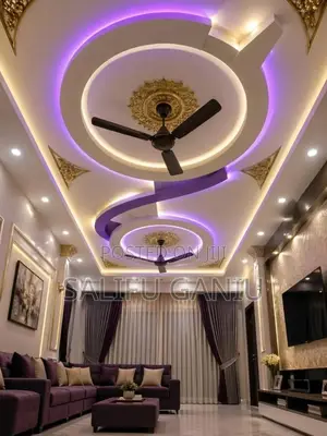 Only Fastened Ceiling Design