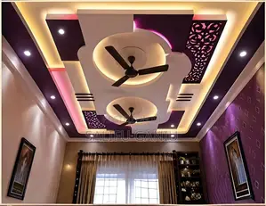 Only Fastened Ceiling Design