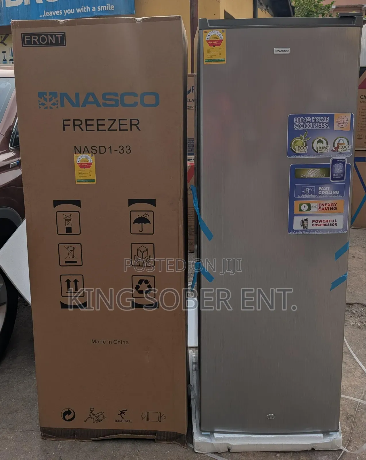 Nasco Standing Freezer 242ltrs Ghc4600.