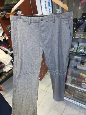 Men Plain Trousers