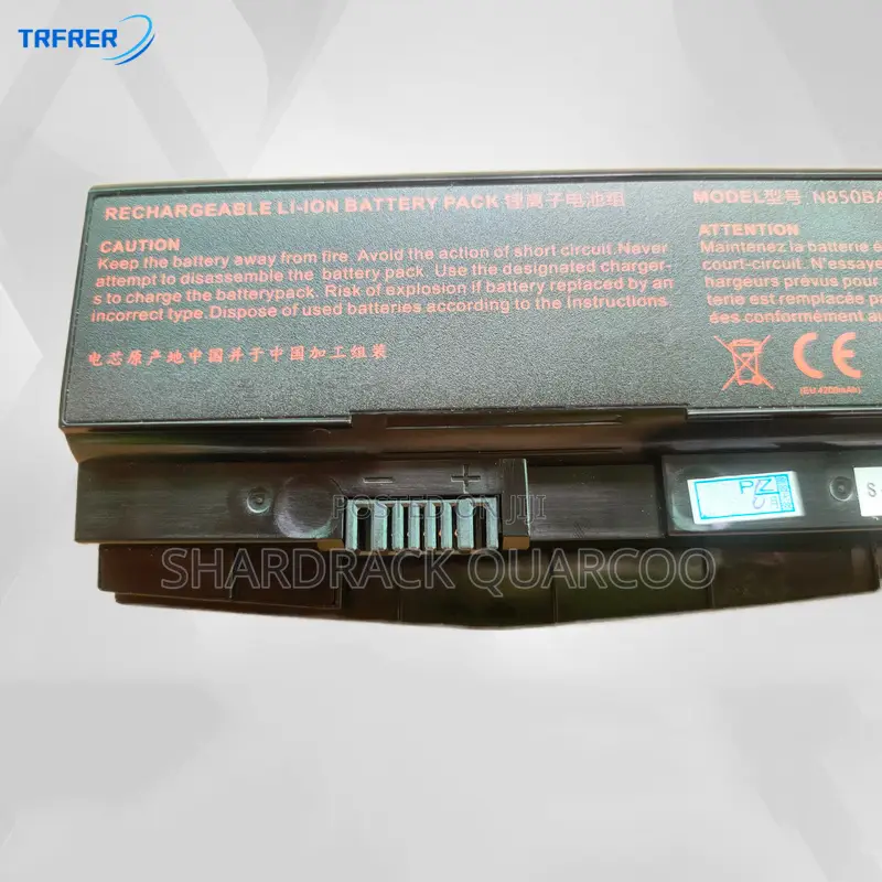 N850bat-6 Laptop Battery for N850 N850hc N850hj N870hc N870hj1 N870hk