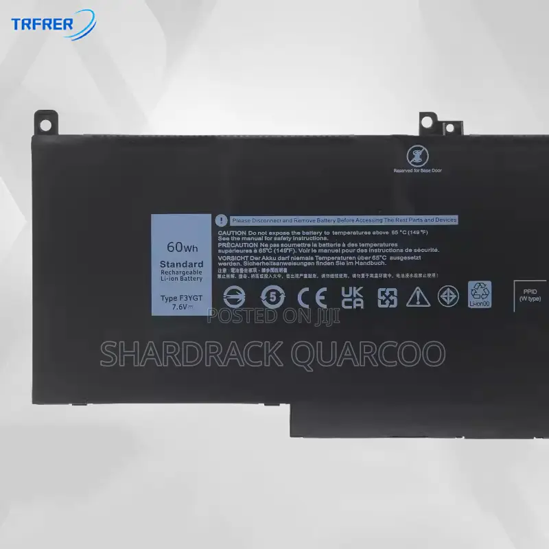 New F3ygt Laptop Battery for Dell Latitude 12 7000 E7280 E7290 E7380