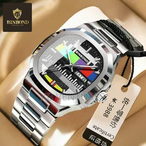 Poedagar 875men's Wristwatch Fashion Business Black