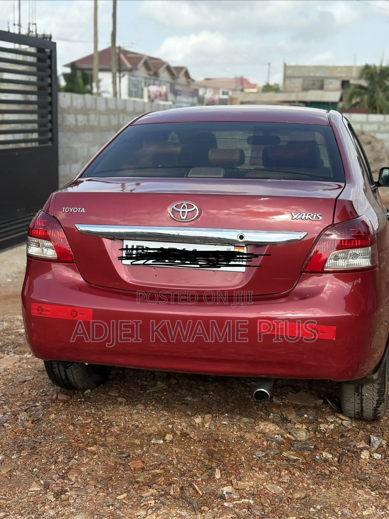 Toyota Yaris 1.5 2009 Red
