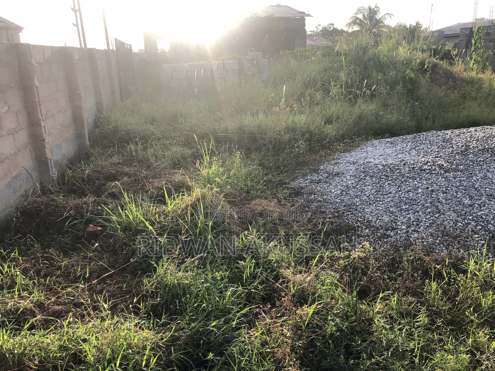 1 Plot of Land With 2 Bedroom Uncompleted on It at Kasoa Estate Camp