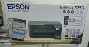Epson Ecotank L3250 Compact Multifunction Printer With Wi-Fi