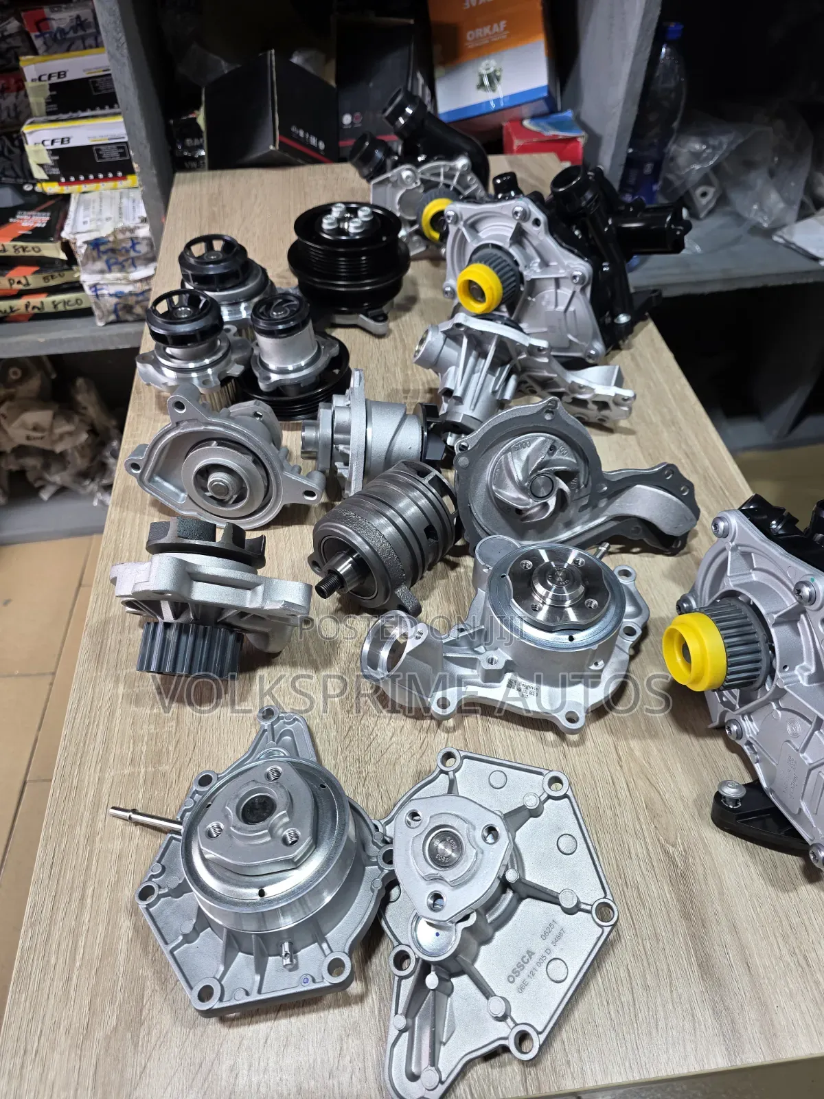 Water Pump for Different Volkswagen Models Including Porsche, Audi.