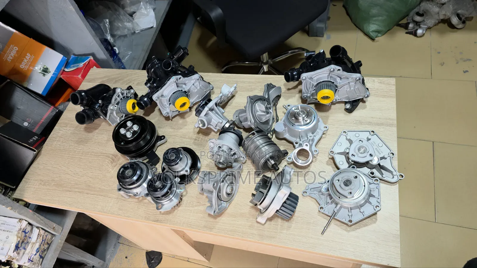 Water Pump for Different Volkswagen Models Including Porsche, Audi.