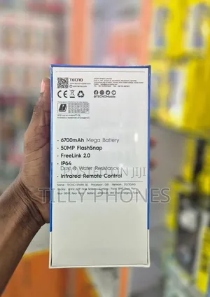 New Tecno Spark 50 128 GB Black