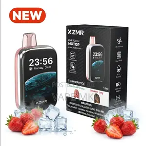 ZMR 30000puffs Strawberry Ice Vape Rechargeable Screen Shisha Sweet