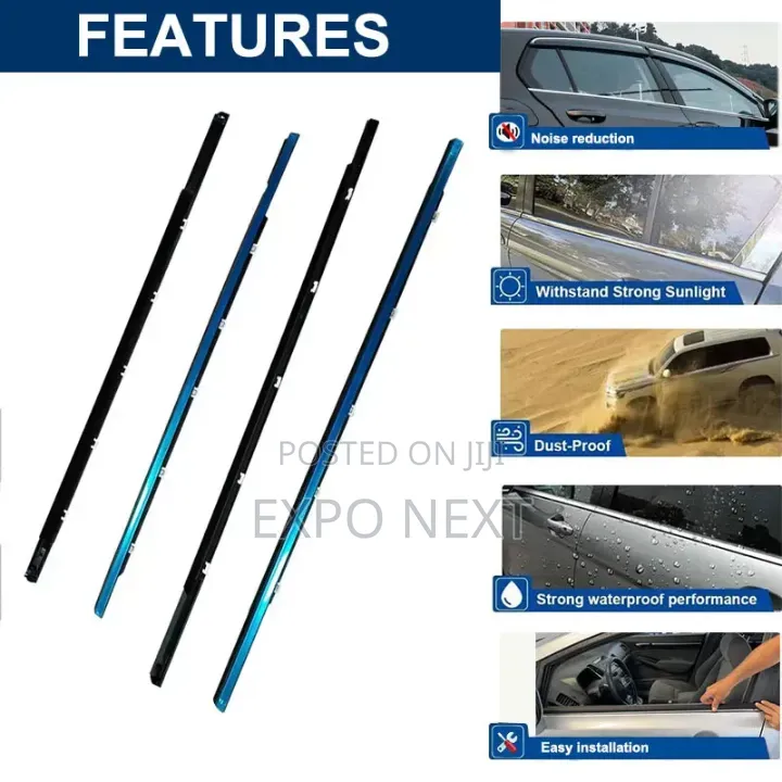 Car Window Weatherstrip Seal for Sonata 2015-2018