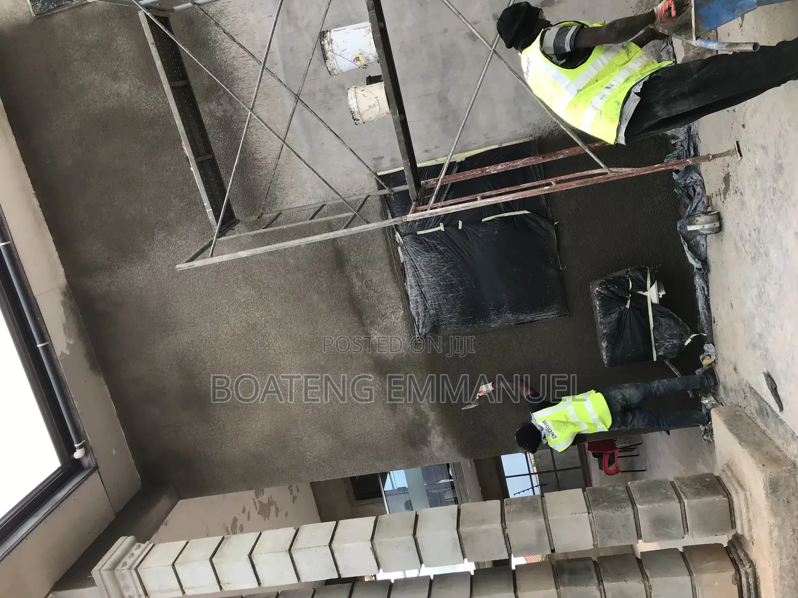 Wall Tyrolean Finishing