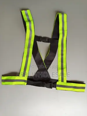 Safety Vest Strap Reflective Bracelet Belt Adjustable Scrap