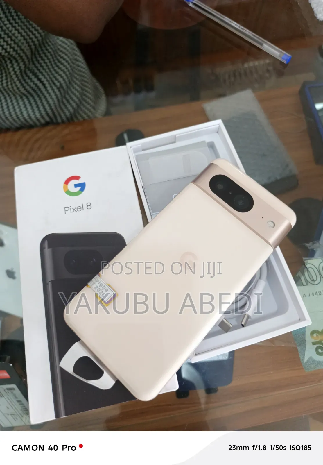 New Google Pixel 8 128 GB Pink
