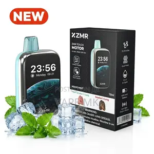 ZMR 30000puffs Miami Mint Disposable Vape Rechargeable Screen Shisha