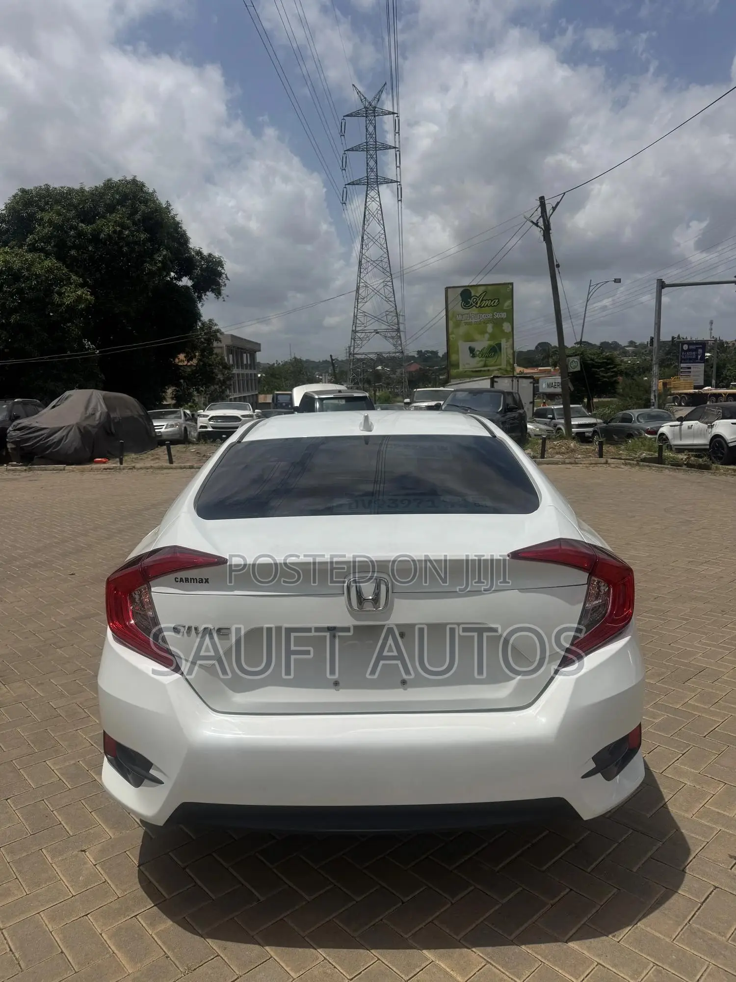Honda Civic EX 4dr Sedan (2.0L 4cyl) 2017 White