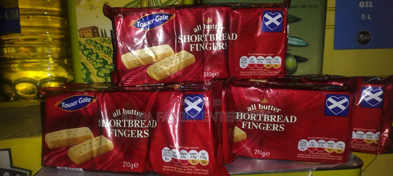 Shortbread All Butter Fingers