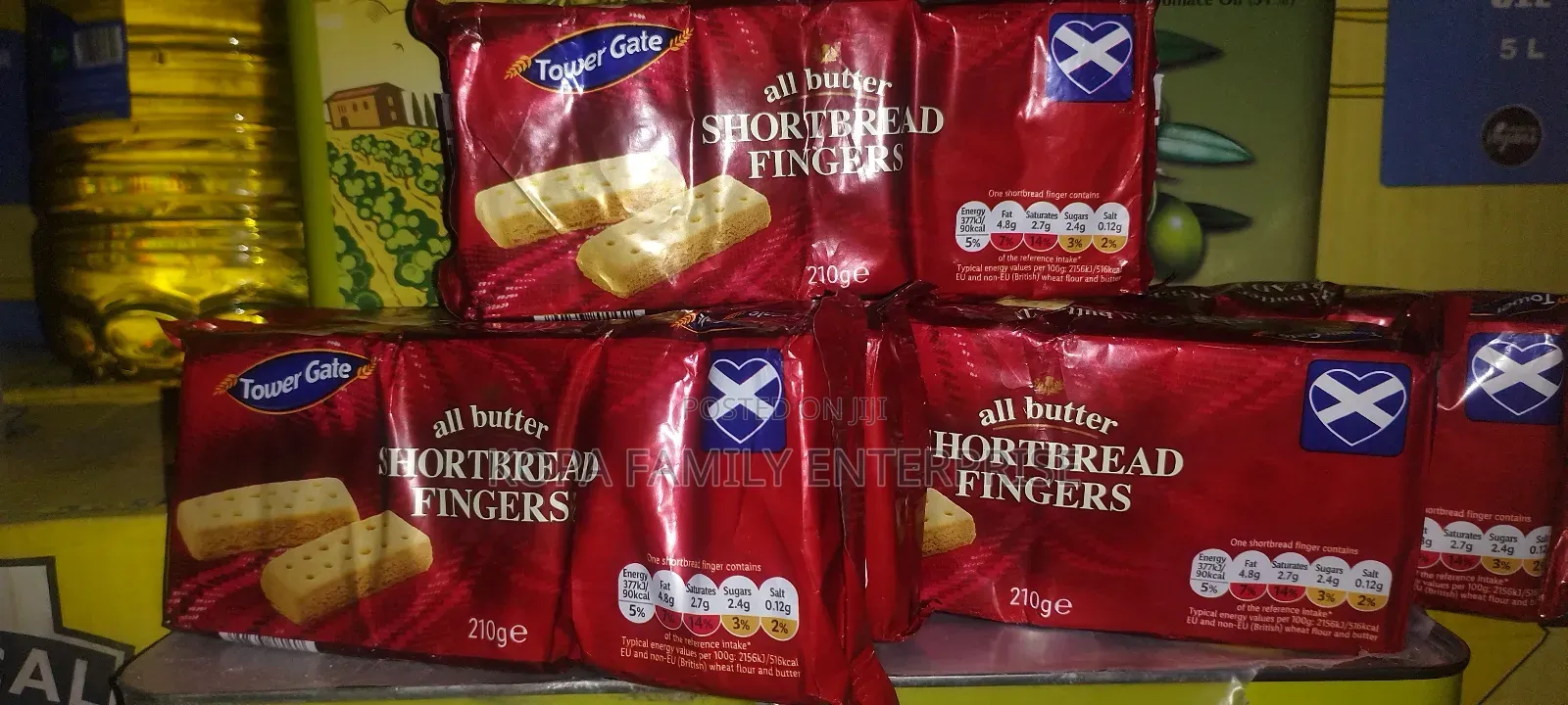 Shortbread All Butter Fingers