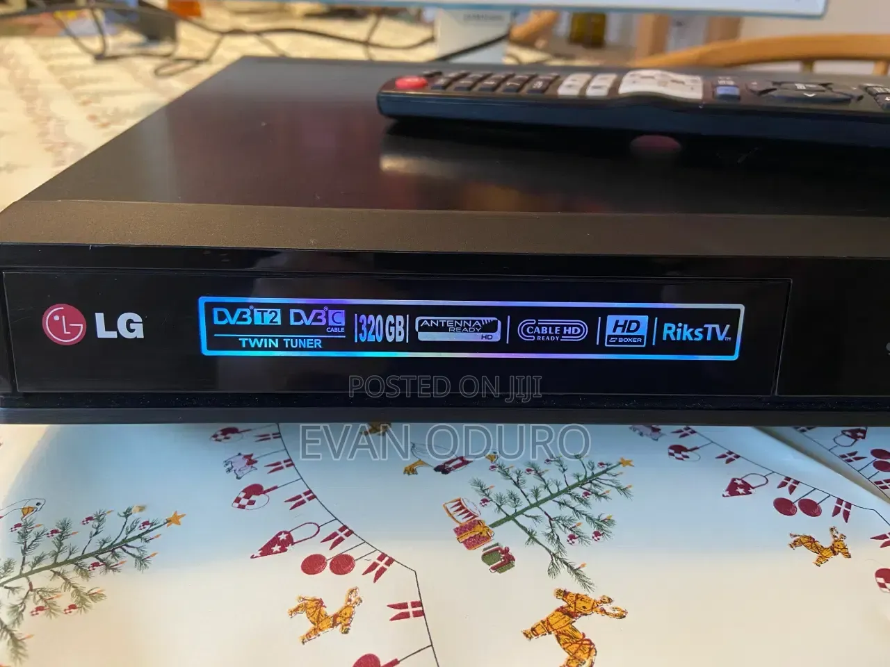 Lg Smart Blu-Ray Disc Player/With Built in Hard Drive/Wifi/Us/ DVB-T2