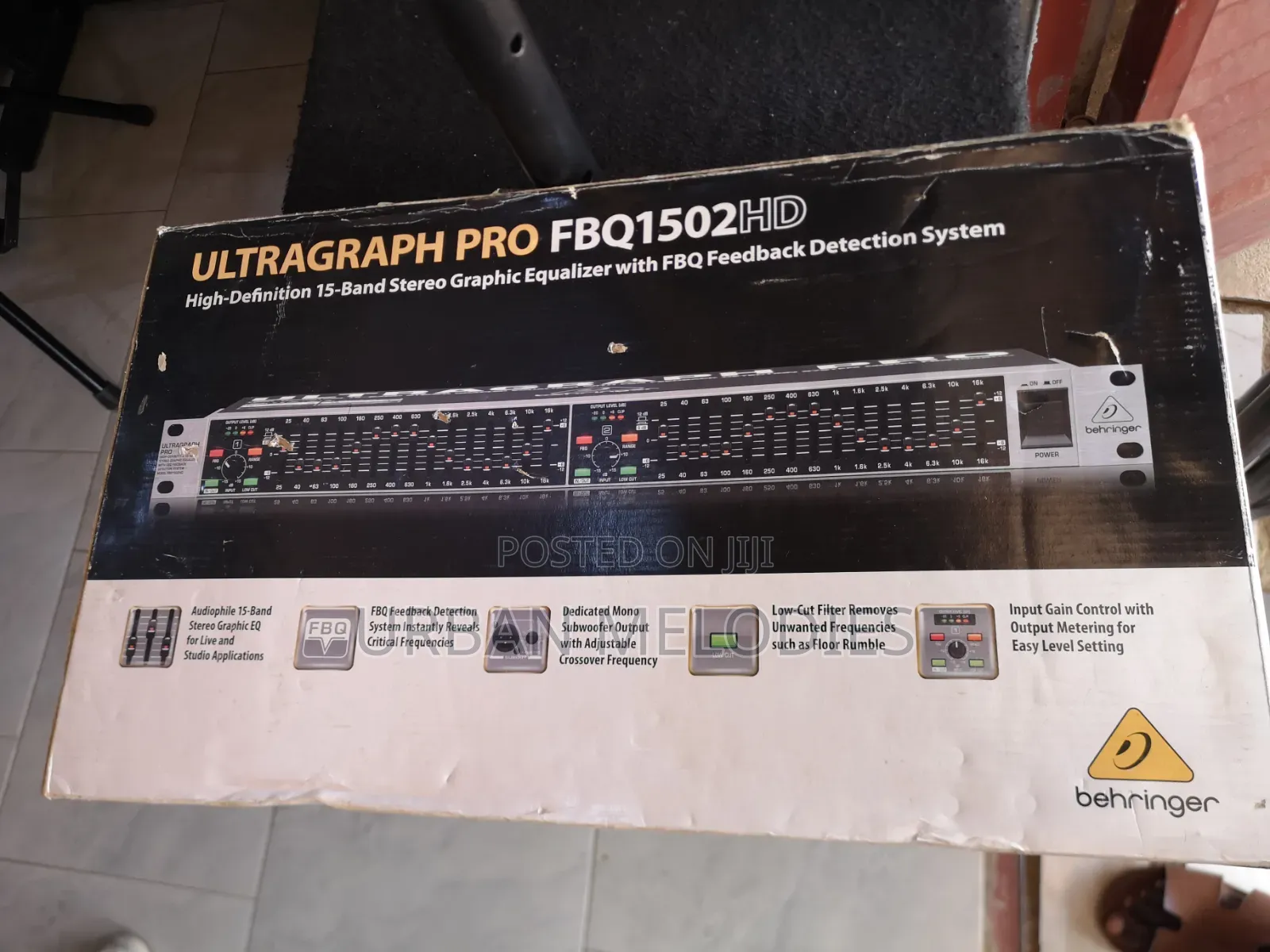 Behringer Ultragraph Pro Fbq1502 Hd Equalizer