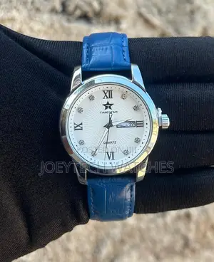 Time Star Leather Watch