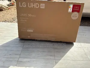 Lg 50” Uhd Ai Smart Tv With Stunning Picture Quality