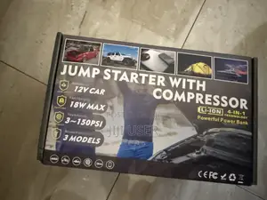 Jump Starter and Tire Compressor