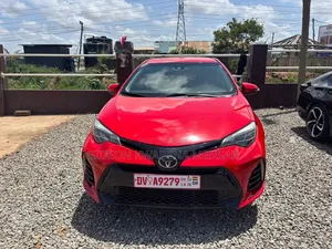 Toyota Corolla SE (1.8L 4cyl 2A) 2018 Red